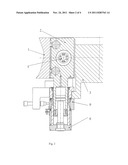 BENDING AND BALANCING DEVICE FOR AXIALLY SHIFTABLE WORK ROLLS OF A ROLLING     MILL diagram and image