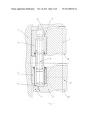 BENDING AND BALANCING DEVICE FOR AXIALLY SHIFTABLE WORK ROLLS OF A ROLLING     MILL diagram and image