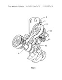 COMPOUND DRIVE FOR THE SLEEVE VALVE OF AN ENGINE diagram and image