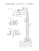 DEBRIS EVACUATOR FOR CLEANING A MASONRY BORE diagram and image