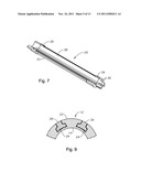 Retaining and Isolating Mechanisms for Magnets in a Magnetic Cleaning Tool diagram and image