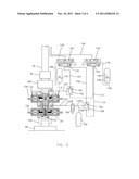 Negative accumulator for BOP shear rams diagram and image