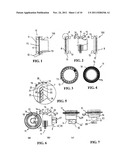 STUB SHAFT AND BEARING ASSEMBLY AND CONVEYOR IDLER ROLLER INCORPORATING     SAME diagram and image