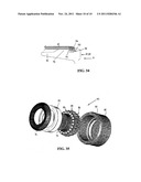 STUB SHAFT AND BEARING ASSEMBLY AND CONVEYOR IDLER ROLLER INCORPORATING     SAME diagram and image