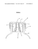 DISPENSING CLOSURE HAVING MEMBRANE OPENING DEVICE WITH CUTTING TEETH diagram and image