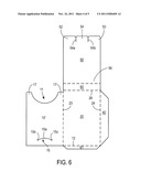 FOLDED PACK FOR HOLDING THIN ELONGATE PRODUCTS diagram and image