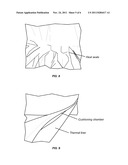 INFLATABLE THERMAL PACKAGING STRUCTURE WITH MULTIPLE LINERS diagram and image