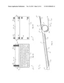 COMBINATION PROTECTIVE CASE AND STAND FOR A TABLET DEVICE AND KEYBOARD diagram and image