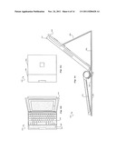 COMBINATION PROTECTIVE CASE AND STAND FOR A TABLET DEVICE AND KEYBOARD diagram and image