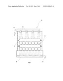 BIOLOGICAL FILTRATION SYSTEM WITH SOCKS OF ABSORBENT MATERIAL diagram and image