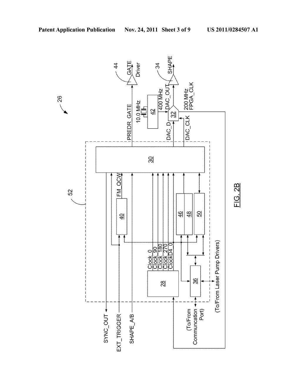 METHOD FOR STABLIZING AN OUTPUT OF A PULSED LASER SYSTEM USING PULSE     SHAPING - diagram, schematic, and image 04