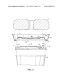 PASTRY CRADLE AND CRADLE/LID COMBINATION diagram and image