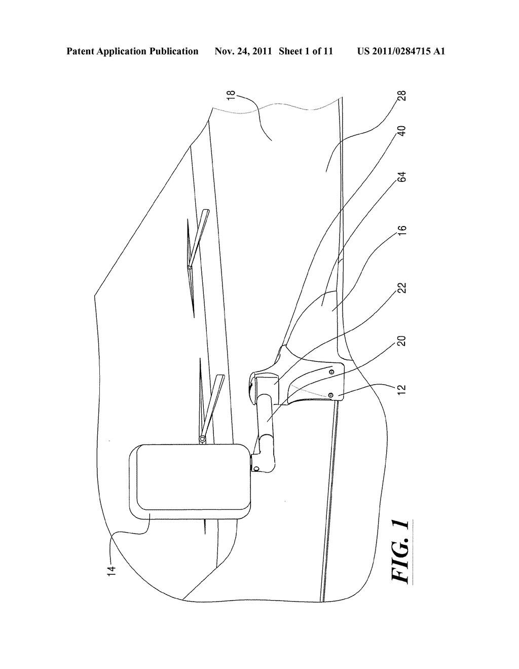 FENDER MOUNT FOR MIRROR - diagram, schematic, and image 02