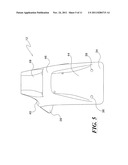 FENDER MOUNT FOR MIRROR diagram and image