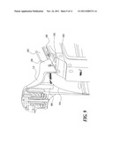 FENDER MOUNT FOR MIRROR diagram and image