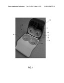 GERMICIDAL BULB DISINFECTION BASE FOR OPHTHALMIC LENSES diagram and image