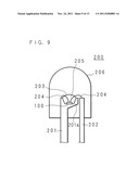 SEMICONDUCTOR LIGHT-EMITTING ELEMENT, LIGHT-EMITTING DEVICE, LUMINAIRE,     DISPLAY UNIT, TRAFFIC SIGNAL LAMP UNIT, AND TRAFFIC INFORMATION DISPLAY     UNIT diagram and image