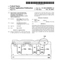 FIELD EFFECT TRANSISTOR WITH TRENCH FILLED WITH INSULATING MATERIAL AND     STRIPS OF SEMI-INSULATING MATERIAL ALONG TRENCH SIDEWALLS diagram and image