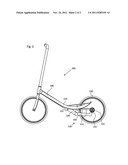 Human powered personal transportation device and drive mechanism for same diagram and image