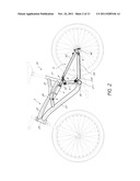 BICYCLE SHOCK WITH EXTENSION ARMS diagram and image
