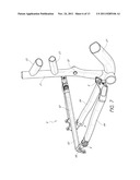 BICYCLE SHOCK WITH EXTENSION ARMS diagram and image