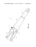 BICYCLE SHOCK WITH EXTENSION ARMS diagram and image