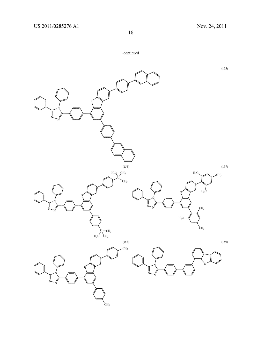 Triazole Derivative, and Light-Emitting Element, Light-Emitting Device,     Electronic Device and Lighting Device Using the Triazole Derivative - diagram, schematic, and image 34