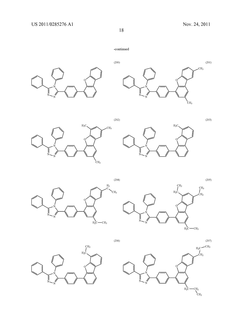 Triazole Derivative, and Light-Emitting Element, Light-Emitting Device,     Electronic Device and Lighting Device Using the Triazole Derivative - diagram, schematic, and image 36