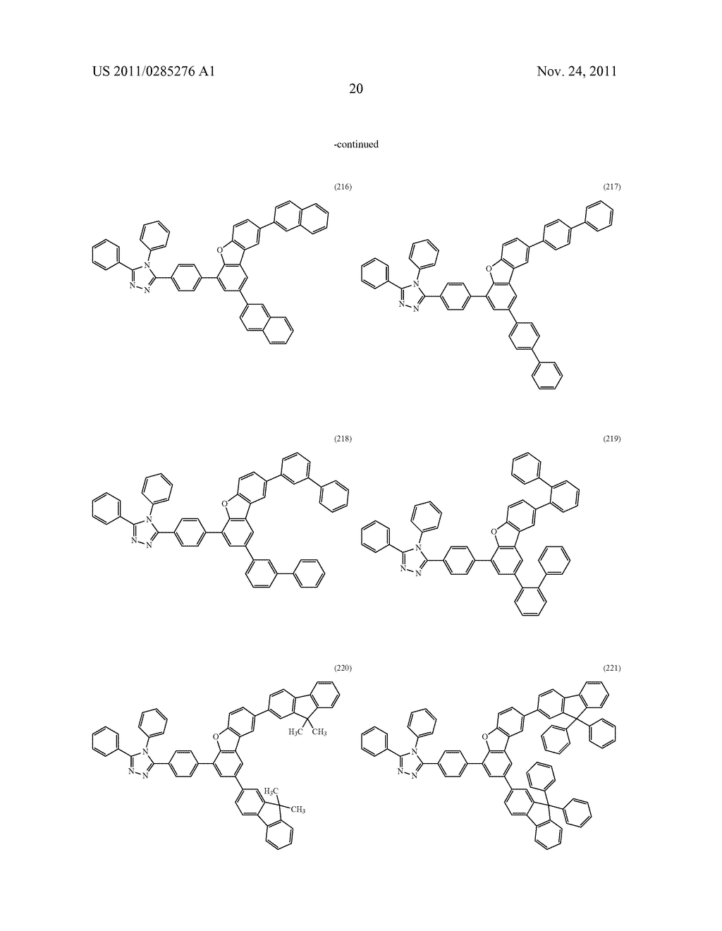 Triazole Derivative, and Light-Emitting Element, Light-Emitting Device,     Electronic Device and Lighting Device Using the Triazole Derivative - diagram, schematic, and image 38