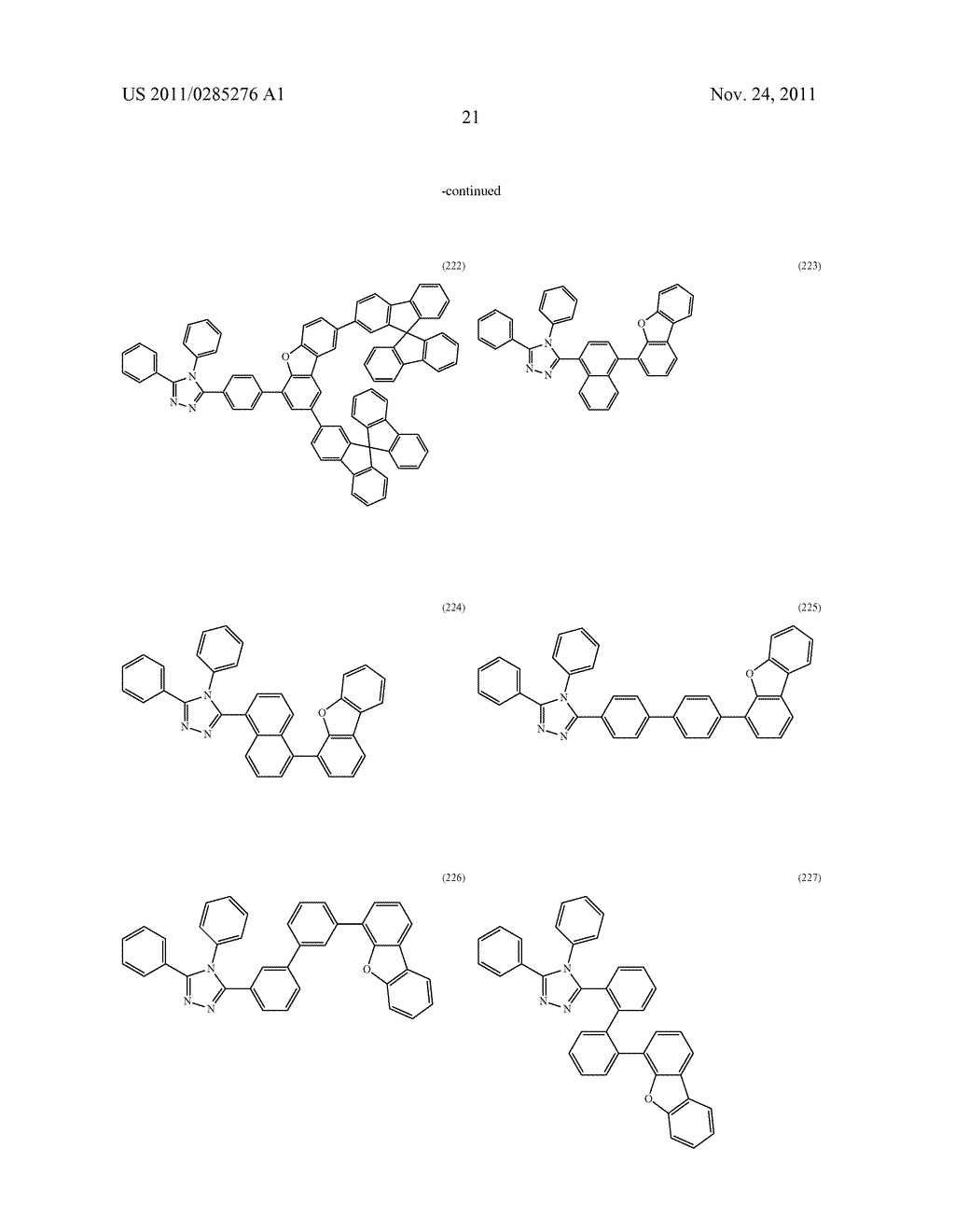 Triazole Derivative, and Light-Emitting Element, Light-Emitting Device,     Electronic Device and Lighting Device Using the Triazole Derivative - diagram, schematic, and image 39