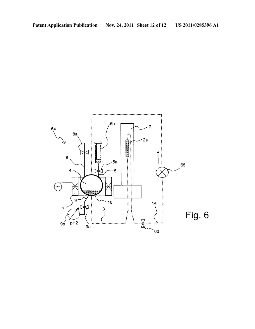 NMR MEASUREMENT APPARATUS WITH FLOW-THROUGH PROBEHEAD - diagram, schematic, and image 13