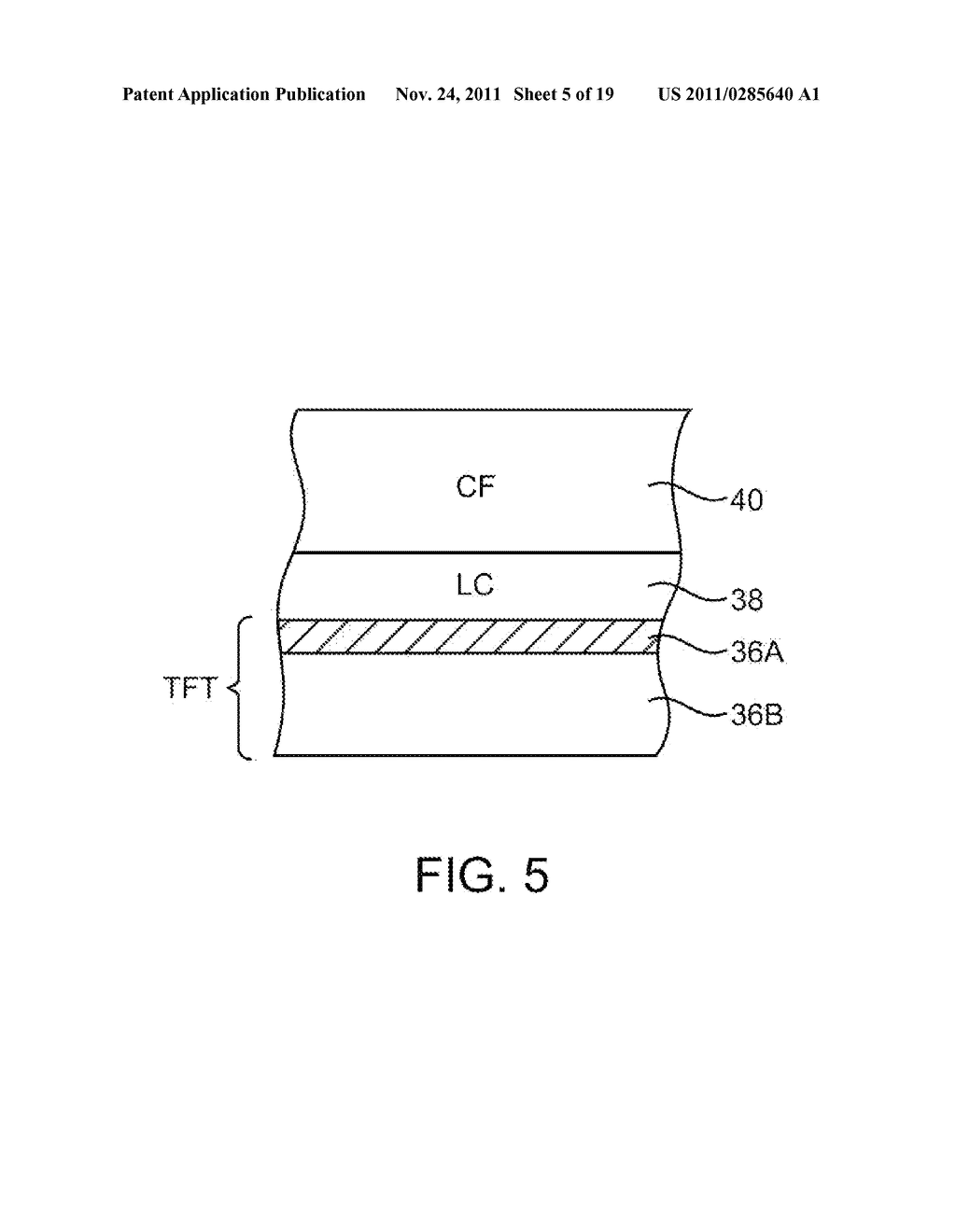 ELECTRIC FIELD SHIELDING FOR IN-CELL TOUCH TYPE THIN-FILM-TRANSISTOR     LIQUID CRYSTAL DISPLAYS - diagram, schematic, and image 06