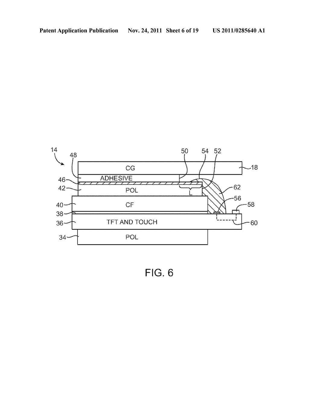 ELECTRIC FIELD SHIELDING FOR IN-CELL TOUCH TYPE THIN-FILM-TRANSISTOR     LIQUID CRYSTAL DISPLAYS - diagram, schematic, and image 07