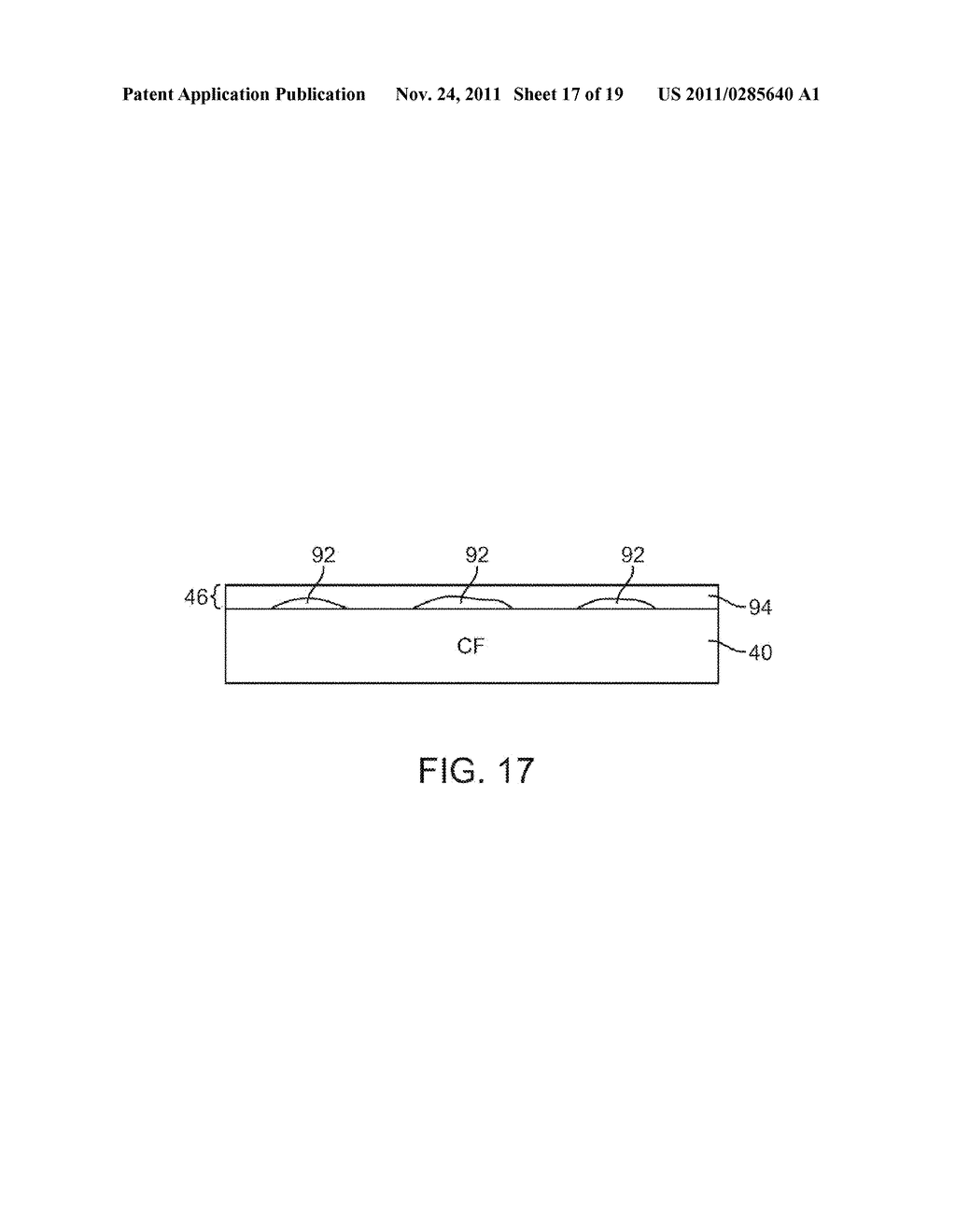 ELECTRIC FIELD SHIELDING FOR IN-CELL TOUCH TYPE THIN-FILM-TRANSISTOR     LIQUID CRYSTAL DISPLAYS - diagram, schematic, and image 18