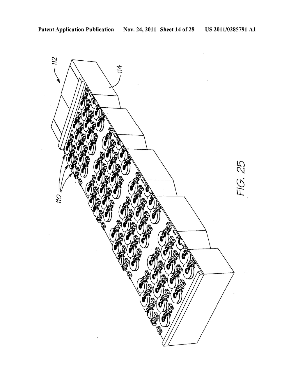 INKJET NOZZLE ARRANGEMENT WITH DISPLACEABLE PARTIAL CHAMBER WALL - diagram, schematic, and image 15