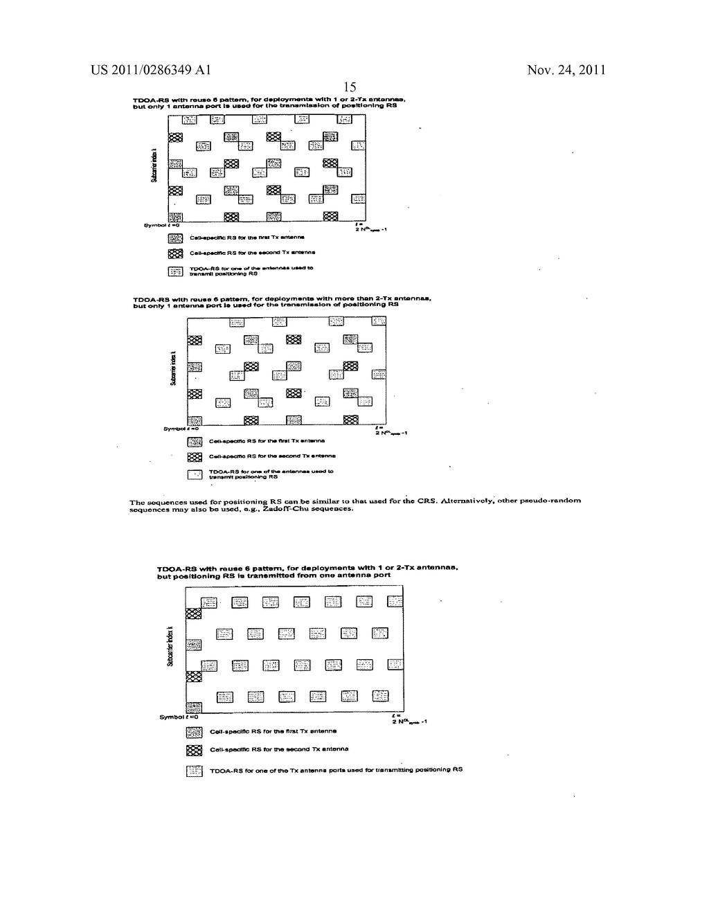 Method and System for User Equipment Location Determination on a Wireless     Transmission System - diagram, schematic, and image 19