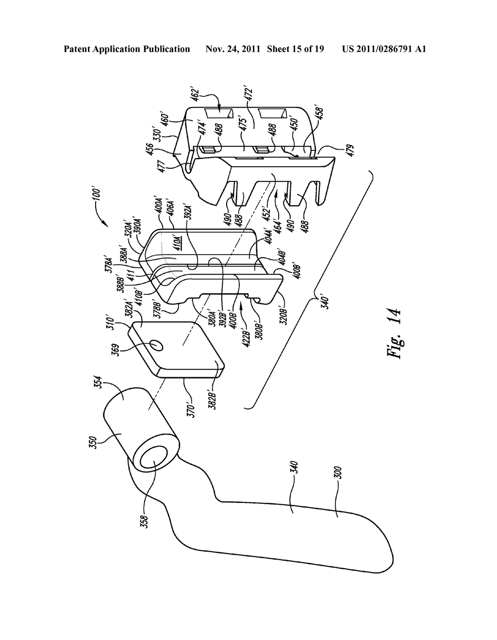 APPARATUS FOR POSITIONING A COMPONENT OF AN EXERCISE DEVICE - diagram, schematic, and image 16