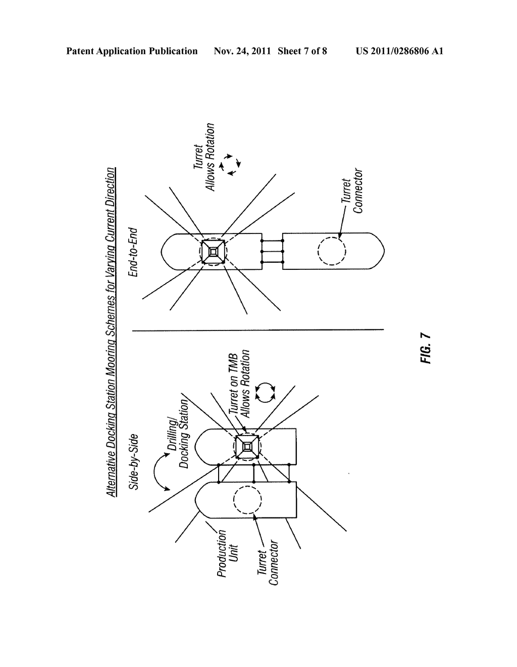 Docking and Drilling Stations for Running Self-Standing Risers and     Conducting Drilling, Production and Storage Operations - diagram, schematic, and image 08