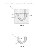 METHODS OF FORMING AT LEAST A PORTION OF EARTH-BORING TOOLS, AND ARTICLES     FORMED BY SUCH METHODS diagram and image