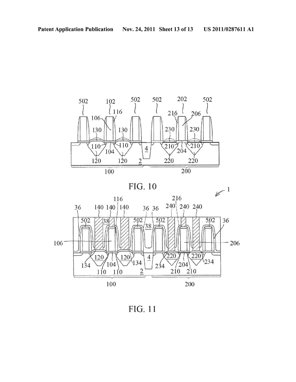 Reducing Variation by Using Combination Epitaxy Growth - diagram, schematic, and image 14