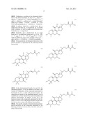 Triterpenoid derivatives, benzenoid derivatives and pharmaceutical     compositions containing the same diagram and image