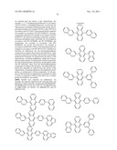 MATERIALS FOR ORGANIC ELECTROLUMINESCENCE DEVICES diagram and image