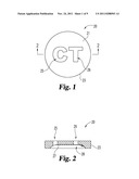 MEDICAL IMAGING SEPTUM AND ACCESS PORT DEVICE AND METHOD diagram and image