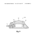 MEDICAL IMAGING SEPTUM AND ACCESS PORT DEVICE AND METHOD diagram and image