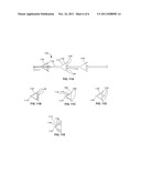 SELF-RETAINING SUTURES WITH BI-DIRECTIONAL RETAINERS OR UNI-DIRECTIONAL     RETAINERS diagram and image