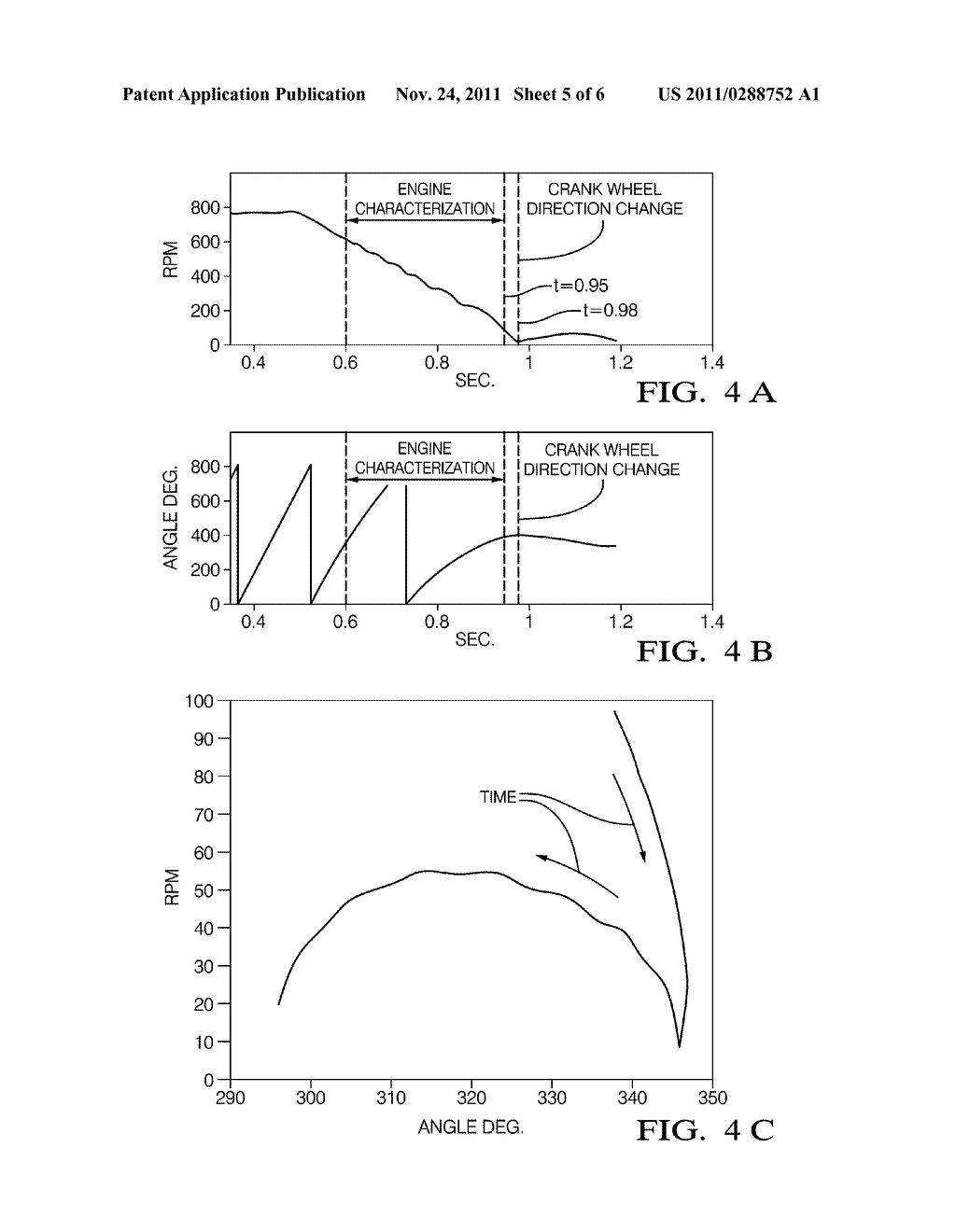 APPARATUS AND METHOD FOR ESTIMATING STOPPED ENGINE CRANK ANGLE - diagram, schematic, and image 06