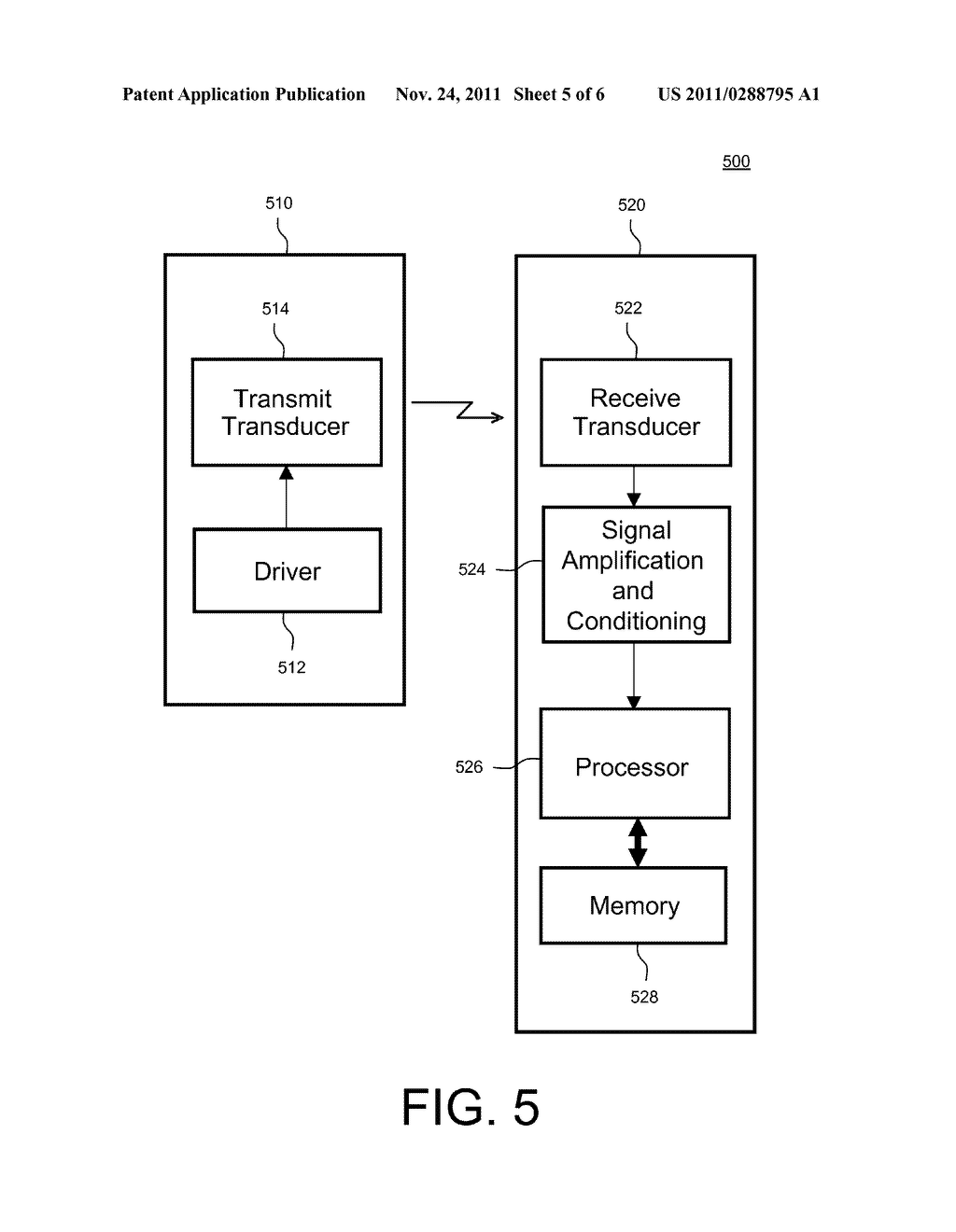 METHOD AND SYSTEM FOR DETERMINING THE TIME-OF-FLIGHT OF AN ACOUSTIC SIGNAL - diagram, schematic, and image 06