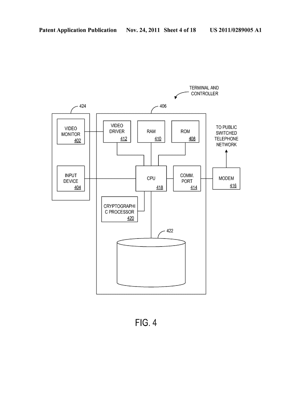 METHOD AND APPARATUS FOR EXECUTING CRYPTOGRAPHICALLY-ENABLED LETTERS OF     CREDIT - diagram, schematic, and image 05