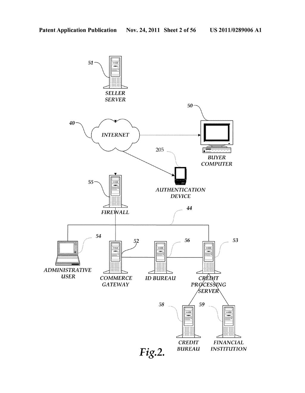 METHOD AND APPARATUS FOR ORDERING GOODS, SERVICES, AND CONTENT OVER AN     INTERNETWORK USING A VIRTUAL PAYMENT ACCOUNT - diagram, schematic, and image 03