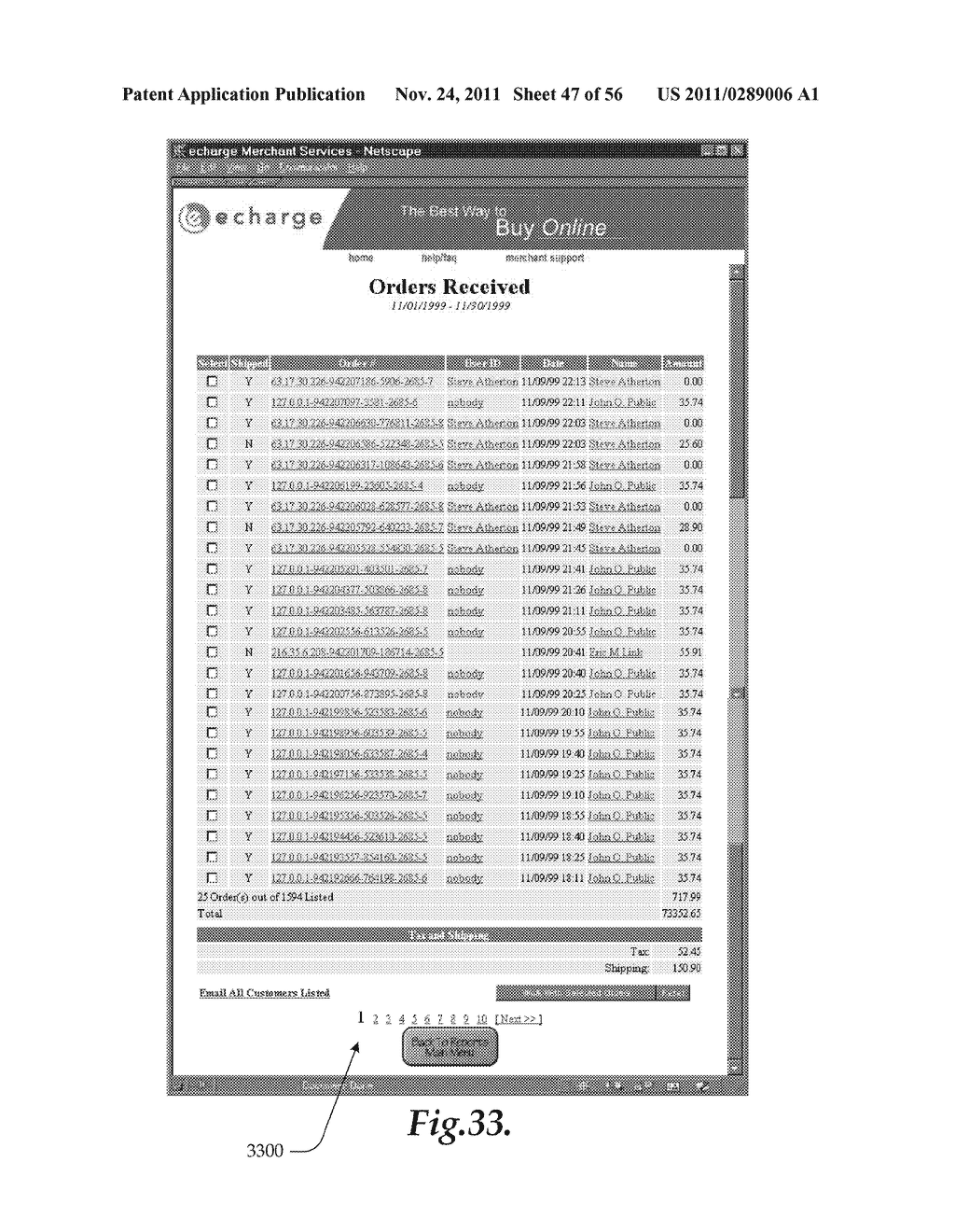 METHOD AND APPARATUS FOR ORDERING GOODS, SERVICES, AND CONTENT OVER AN     INTERNETWORK USING A VIRTUAL PAYMENT ACCOUNT - diagram, schematic, and image 48